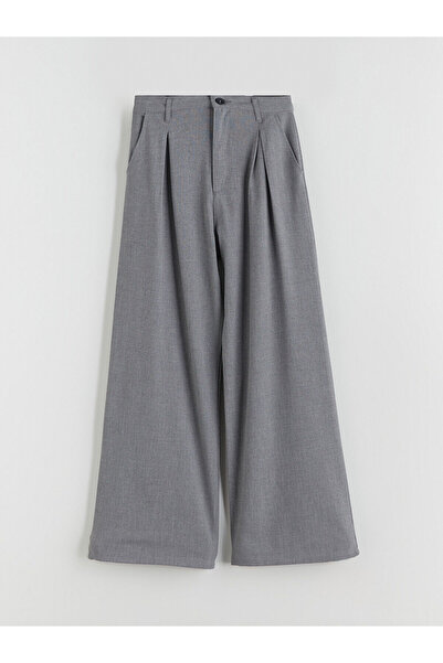 LC Waikiki Pantaloni pentru fete cu pliuri cu picioare late LCW Kids (W5)