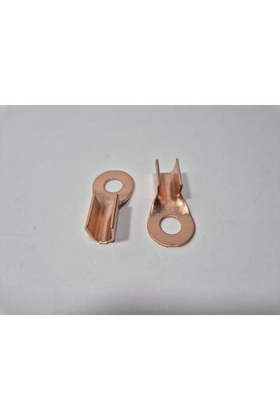 YSN SOUNDS 2 GA Bakır Yalıtımsız Amfi Kablo Ucu – Akü Ve Şase Için 35mm Bakır Pabuç - 2ga Amfi Güç Kablosu Ucu