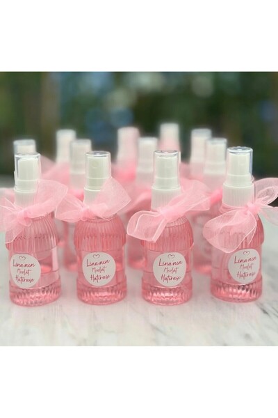 Nehir 50 cc Hediyelik, bebek, doğum günü, mevlüt fısfıs kolonya hediyelik (10 ADET)
