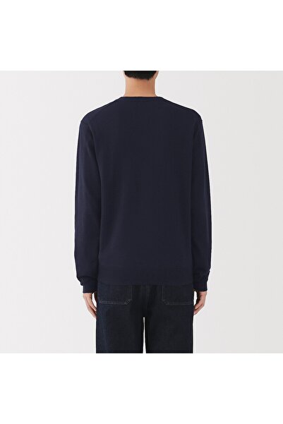 Muji Washable High-Gauge V Neck Cardigan