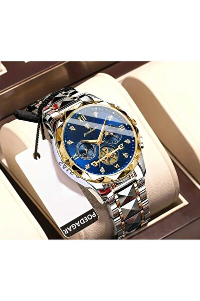 ORVIO Group Wristwatch Waterproof Crystal Glass