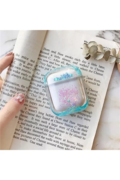 bbtech Apple AirPods 1 and 2. Water Glitter Silicone Earphone Case Compatible...