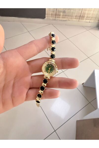 LOOQ Detailed Stylish Vintage Women's Wristwatch