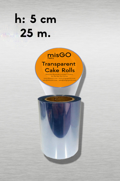 Dekamis Pasta Yan Decor 5X25 / Ultra Thick Unprinted Transfer Gelatin / Trans...