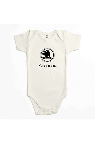 CrowsGate بدلة أطفال بشعار سكودا بلون إكرو