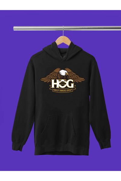 MAGORS سترة رياضية للدراجين النارية من القطن المطبوع بأكمام طويلة وثلاثة خيوط من مجموعة أصحاب الدراجات النارية هارلي