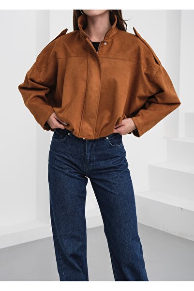 BLUE DAY'S Дамско бомбър яке от велур