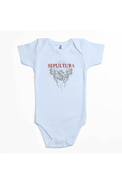 CrowsGate بدلة أطفال من Sepultura Angel باللون الأزرق