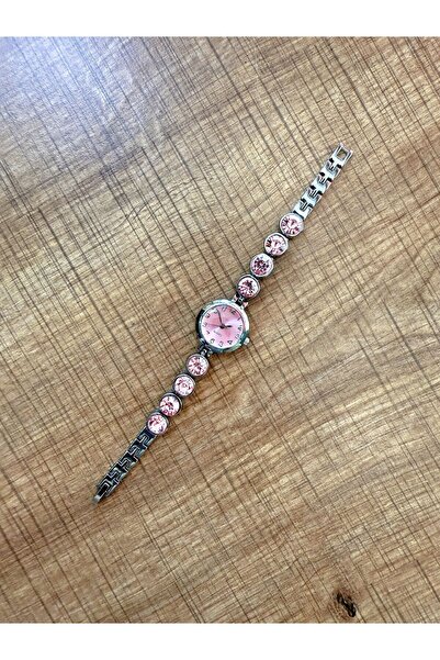 LOOQ Vintage Bead Model Zircon Stone Women's Wristwatch