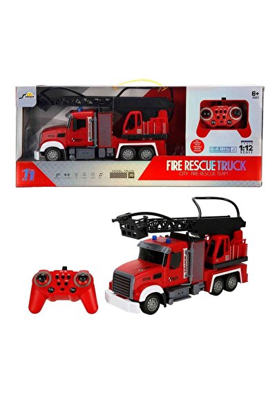 Sunman 5092 Sun-Rst-Rc Truck 1 12 Fire Fighting Ff Sound Light 3 7V USB 2 4 Ghz