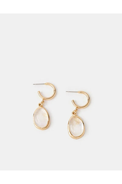 Accessorize STONE SHORT DROP White