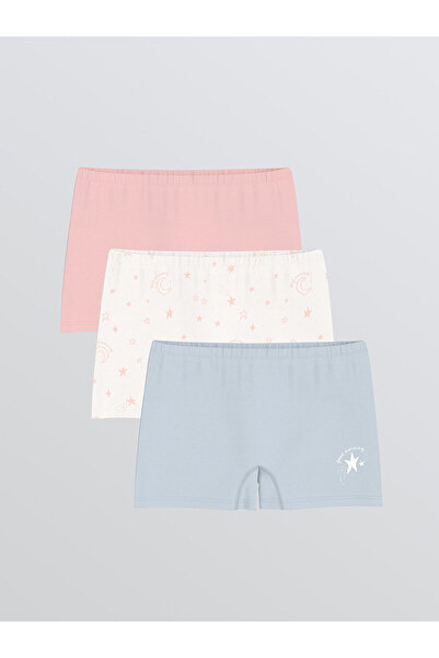 LC Waikiki Özmarka Nou sezon cu imprimeu pentru fete boxeri 3-bucăți