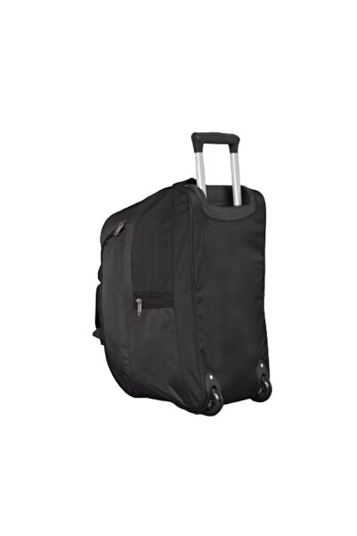 OEM Geantă de călătorie cu mâner/roți, 50/32/28 cm, neagră