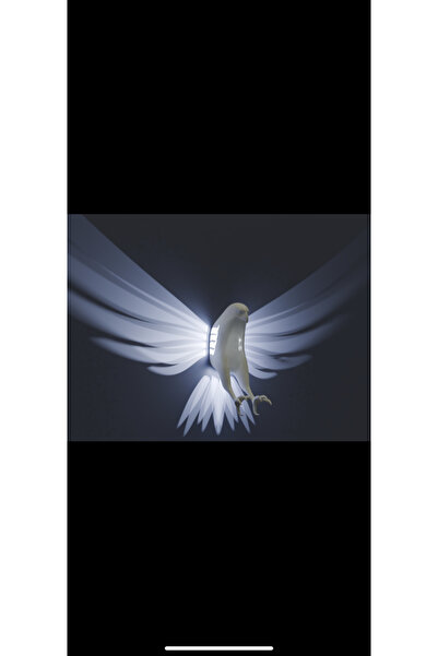 baskı garaj Kartal Figürlü bahçe aydınlatma lambası