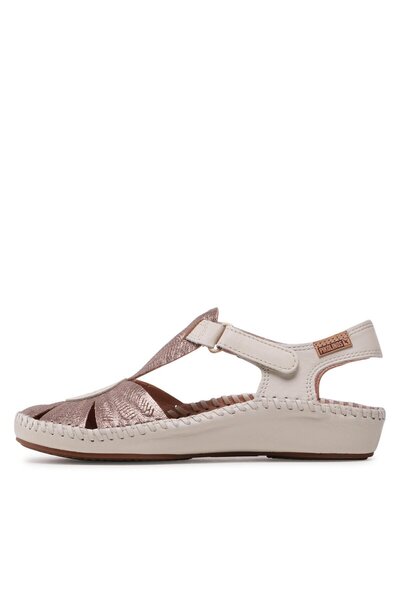 PIKOLINOS Γυναικεία Σανδάλια χρυσά PIKOLINS-655-0575CLC1 STONE