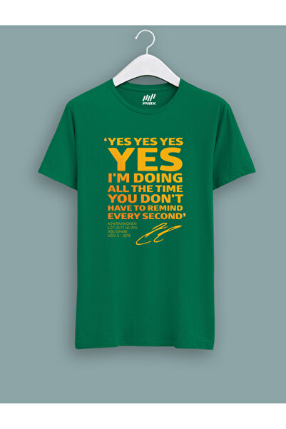 FNBX Kimi Raikkonen Yes Yes Yes Abu Dhabi T-Shirt