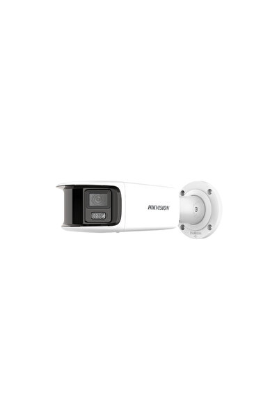 Hikvision ColorVu - Cameră IP 8MP, Vizualizare panoramică 180gr., Lățime de bandă 40m, Audio - DS-2CD2T87G2P-LSU-SL-4mm