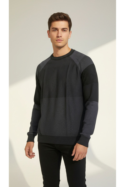 Digz fashion 50% Cotton Gray Knit Sweater