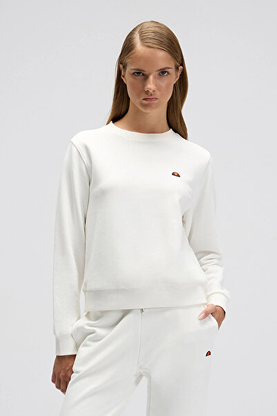 Ellesse Βαμβακερό μπλουζάκι με λογότυπο με λαιμόκοψη ποδηλατικού τύπου SWEAT EF553