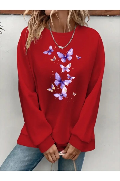 SVART WEAR ŠTAMPANA KROJENA KRATKA KRATKA MAJICA SA TRI NITI I PREDSTAVLJENIM...