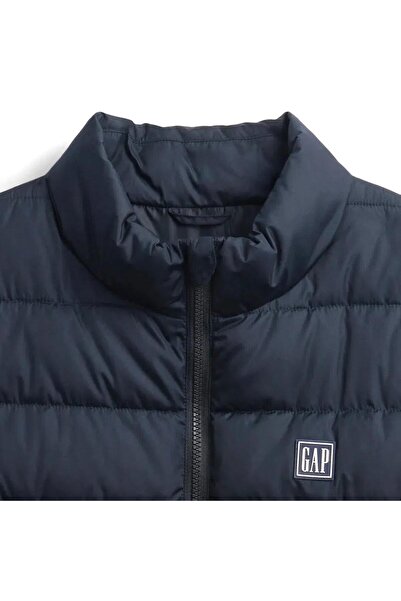 GAP 790584001 V-Frch Logo Ltwt Puffer Vest Erkek Yelek