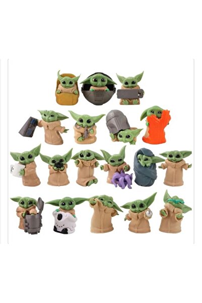 happystoretr 12’li Yoda figür seti