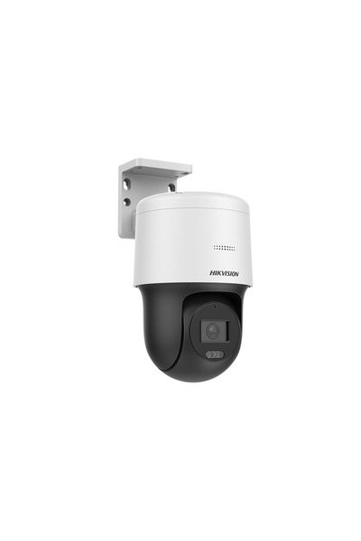 Hikvision Cameră IP miniPT 4MP, obiectiv 2,8 mm, IR și lumină albă 30 m, audio - DS-2DE2C400MW-DE-F1-S7