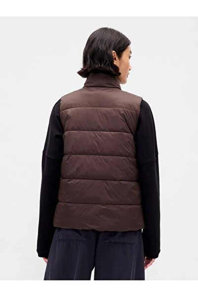 GAP 791282000 V-Frch Logo Lw Puffer Vest Women's Vest Brown