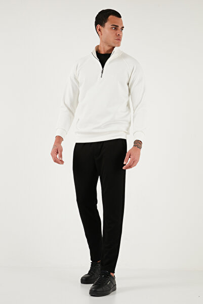 Buratti Regular Fit Belden Bağlamalı Düz Paça Jogger Pantolon Erkek PANTOLON 5908095