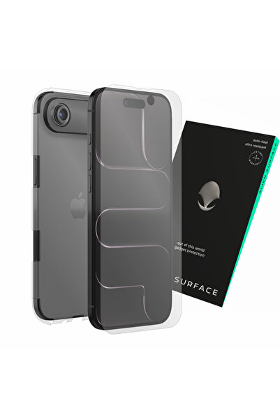 Alien Surface Folie regenerabila ecran transparent si spate mat pentru Apple iPhone Air