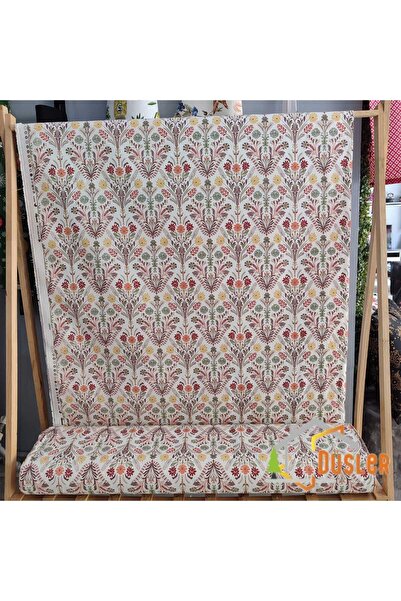 DÜŞLER EV TEKSTİLİ İskandinav Otantik Desenli Su ve Leke İtici Panama Keteni ...