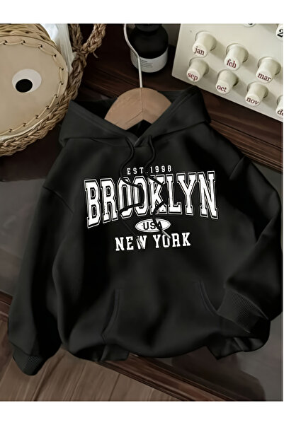 GALASHOP Women's Brooklyn Printed Hoodie for Women