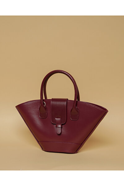 OTAKU Küçük Boy Suni Deri Kova Model El Çantası