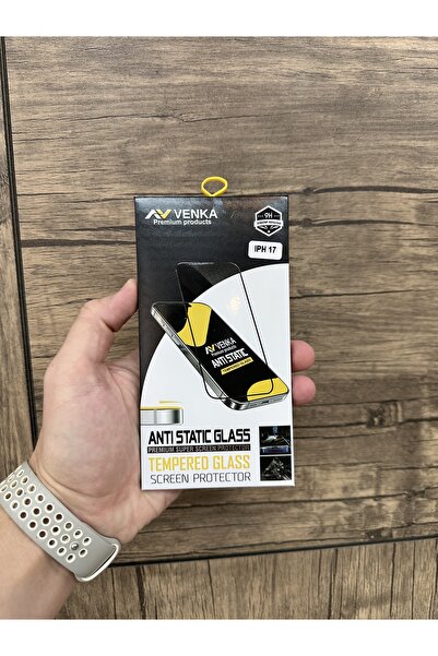 YZGOLDEN iPhone 17 Uyumlu Tam Kaplayan Şeffaf Kırılmaz Temperli Cam Ekran Kor...