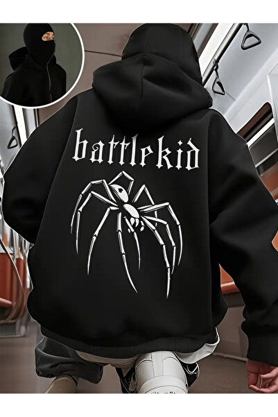 LAND MODA سترة صوفية للجنسين من Snow Masked Ninja من الصوف السميك بخيطين