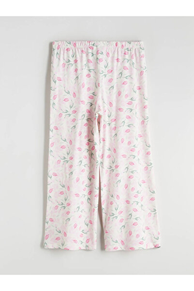 LC Waikiki Beli Lastikli Çiçekli Kadın Pijama Alt