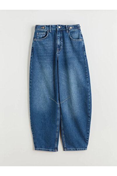 LC Waikiki Pantaloni Jean de damă Balloon Fit