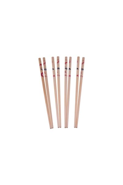 Buççin Hina - 4 Pair Chopstick 1 Person Knife Set Steel 4 Brown 1 Year