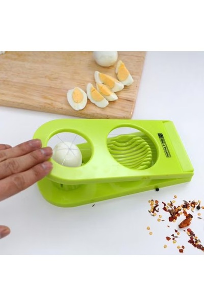 Generic A tool for cutting eggs into different shapes