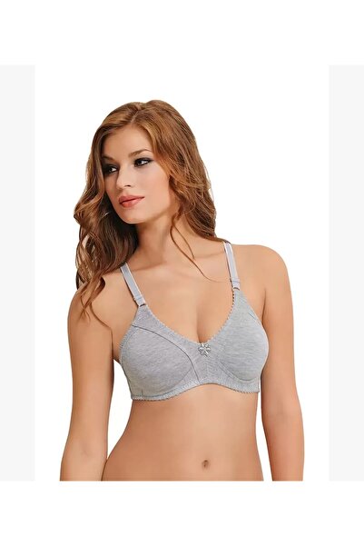 Gawzera Nbb 351 Combed Cotton Unpadded Gathered Bra