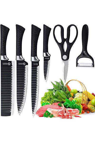 Generic Knife set consisting of a set of kitchen tools designed for everyday use.
