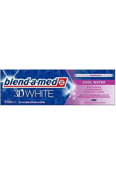 Other Pastă de dinți BLEND-A-MED 3D White Cool Water pentru albire 75 ml