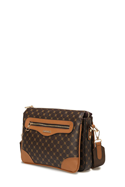 Butigo Mng Multiblm Cprz 5Pr Brown Multi Women's Crossbody Bag