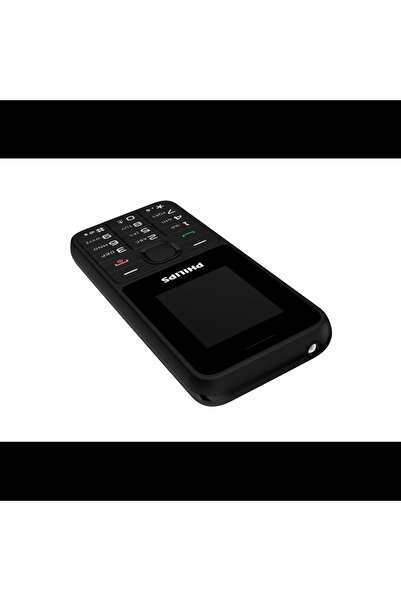 Philips Xenium E2125, 32mb, Siyah, 32mb Ram, 1,77inc Ekran, Çift Sim Desteği, Fm Radyo, 1700mah Pil,