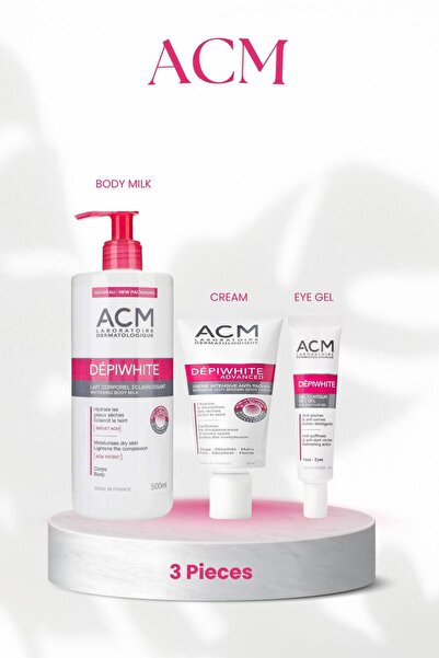 ACM Depowder Skin Tone Unifying Kit (Dark Circle Cream - Pigmentation Cream - Body Lotion)