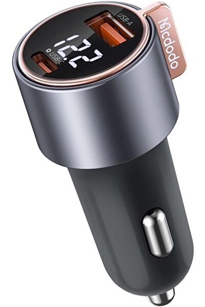 Kipgsm 48W Hızlı Sarj Desteki USB+TYP-C Destekli 2 Port Araç İçi Sarj Aleti D...