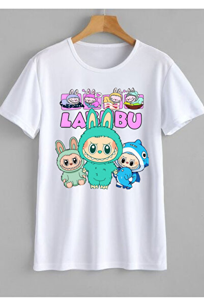 RYO FASHİON TRIUC LABUBU MULTITRICO bumbac 100% % ALB CU MANE SCURTATE MODEL-3