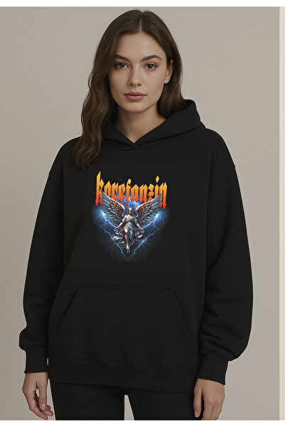 Advantage هودي نسائي بتصميم قوطي كبير الحجم