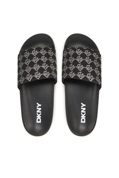 Dkny Γυναικείες σαγιονάρες μαύρες DKNY-K2533210 BNI ΜΑΥΡΟ/ΝΙΚΕΛ