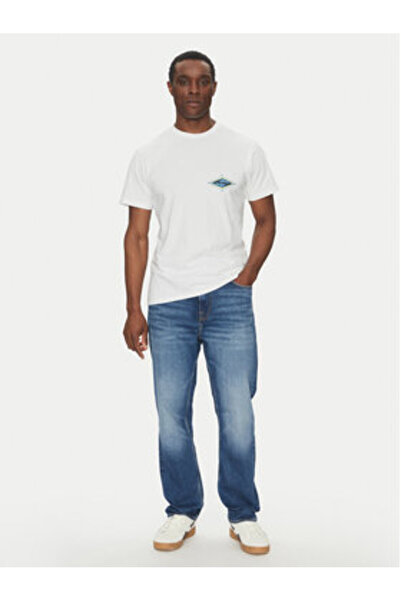 Quiksilver Ανδρικό T-Shirt λευκό QUIKSILVER-EQYZT08046 WBB0 ΛΕΥΚΟ